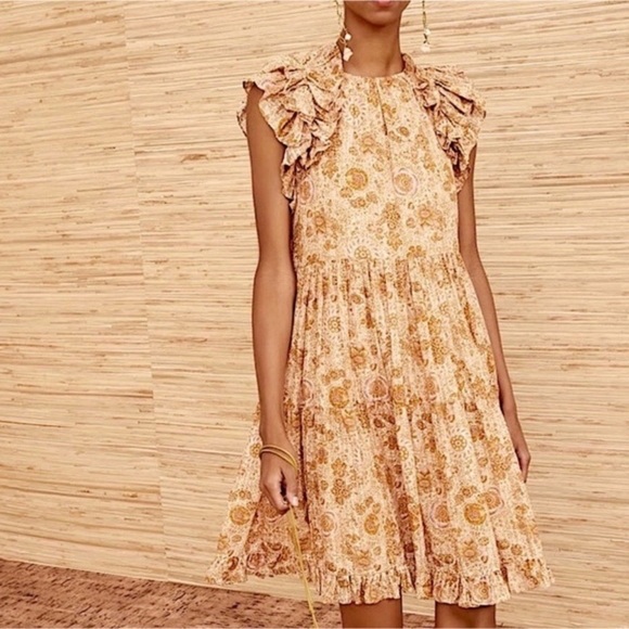 Ulla Johnson Dresses & Skirts - ULLA JOHNSON Adele floral-print mini dress Sz 10